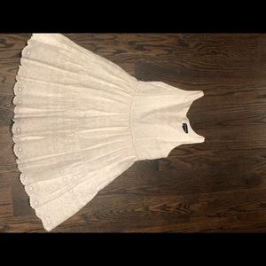 Ralph Lauren girls lace white dress